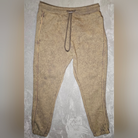 Alphalete Men's Athletic Pants Tapered Ankle Small‎ Rusty Brown AL21- 2070 NWTB - Picture 1 of 13